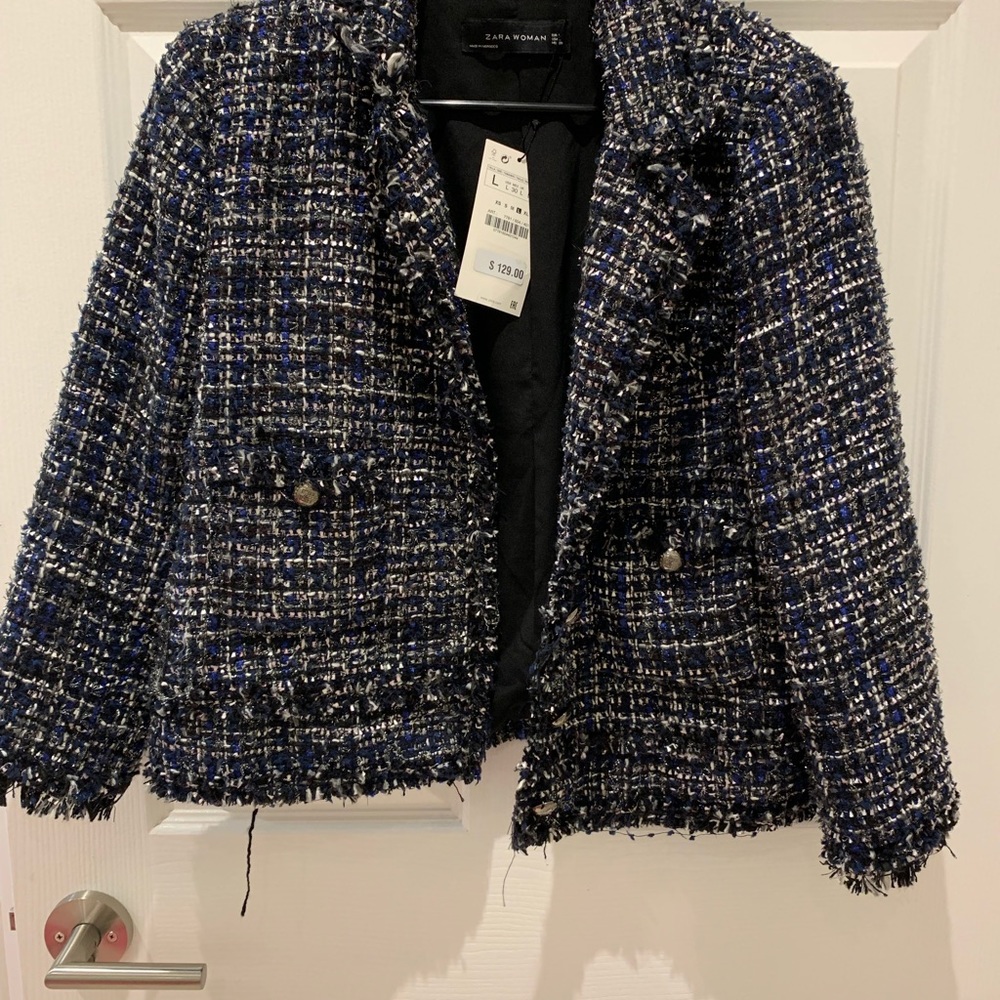 Cropped Chanel style jacket